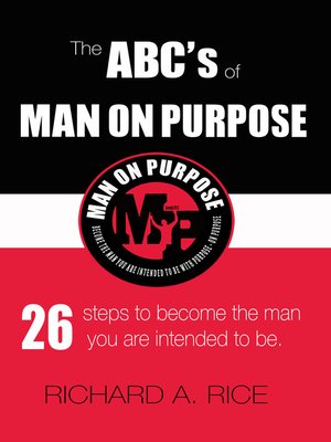 cover image of The Abc's of Man on Purpose